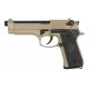 Страйкбольный пистолет WE BERETTA M92F, GAS, Койот, металл, WE-M008-T-M9A1-GAS